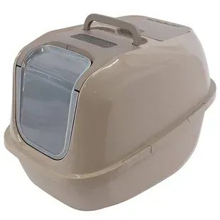 Moderna Mega Deluxe МОДЕРНА МЕГА ДЕЛЮКС закритий туалет з відкидною кришкою для котів, 65.8х48.6х45.8см