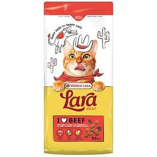 Lara Adult with Beef Flavour ЛАРА ГОВЯДИНА сухой премиум корм для котов 441166 фото