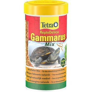 Корм Tetra ReptoMin Mix Gammarus для водных черепах, 250 мл 189966 фото