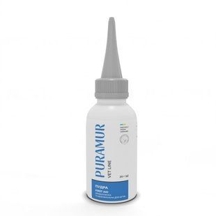Пудра PURAMUR First Aid кровоостанавливающая и дезинфицирующая для когтей 20г PR243482 фото