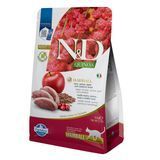 Сухой беззерновой корм Farmina N&D Quinoa Hairball ADULT для стимулирования выведение комочков шерсти c уткой, киноа, яблоко и клюква, 300 г 177894 фото