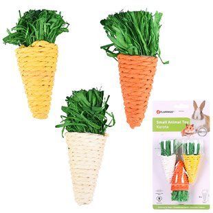 Flamingo Small Carrots ФЛАМИНГО МОРКОВКА игрушка для грызунов 201505 фото
