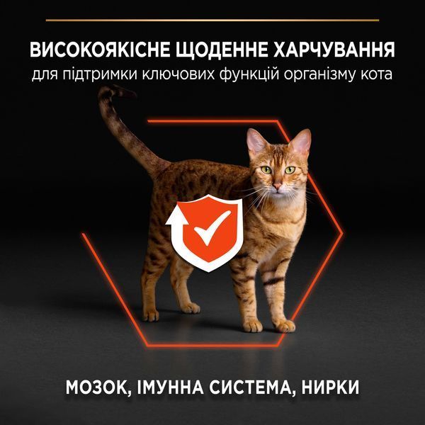 Сухой корм PRO PLAN Adult 1+ Vital Functions для взрослых кошек, с лососем, 10 кг 7613036508315 фото