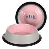 Flamingo Nell Antislip ФЛАМІНГО АНТИСЛІП емальована миска для котів 200мл 561244 фото