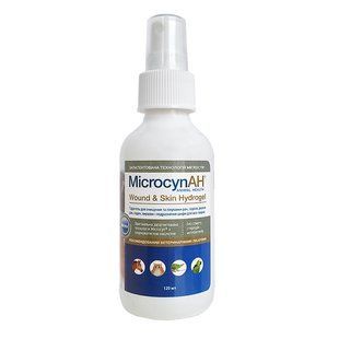 Microcyn Wound&Skin Care Hydrogel МІКРОЦИН гідрогель для обробки ран і догляду за шкірою всіх видів тварин 992875 фото