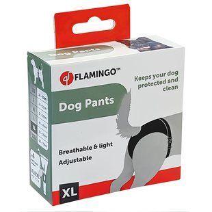 Flamingo Dog Pants Sasha ФЛАМІНГО САША гігієнічні труси для собак 500915 фото