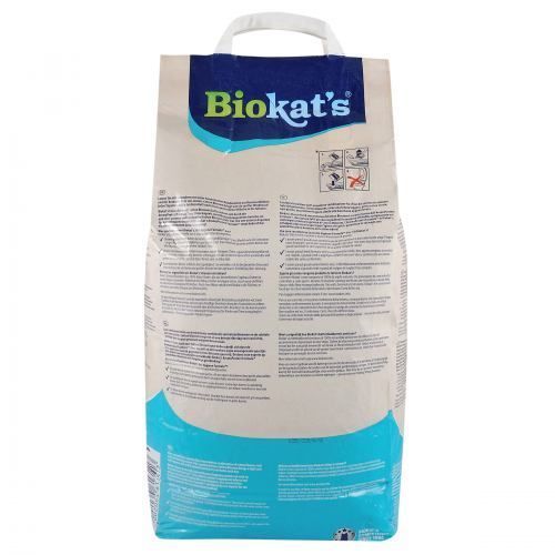 Наполнитель Biokats для кошачьего туалета Classic Fresh 3in1 Cotton Blossom бентонитовый 10 кг G-617220/613413 фото