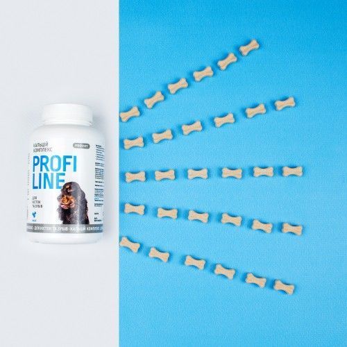 Витамины Provet PROFILINE для собак КАЛЬЦИЙ комплекс для костей и зубов 100 таблеток PR243164 фото
