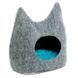 Будинок-лежак Pet Fashion &laquo;Dream&raquo; для котів, 44х28х45 см, сірий PR241949 фото 1