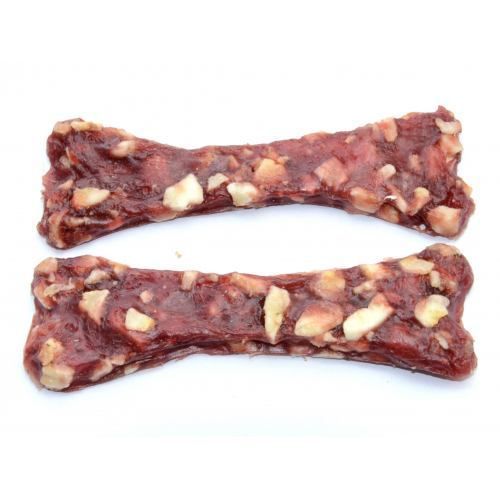 Ласощі Yalute для собак Bone Shape of Duck and Banana качка і банан 100 г DU-43 фото