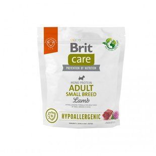 Корм сухой Brit Care Dog Hypoallergenic Adult Small Breed для взрослых собак малых пород от 1 до 10 кг гипоаллергенный из ягн 172649 фото