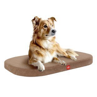 Лежанка для собак WAUDOG Relax, Дорис велюр, со съемным чехлом, М, Ш 80 см, Дл 55 см 131114 фото