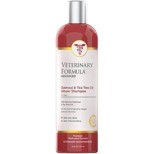 Veterinary Formula Advanced Oatmeal & Tea Tree Oil Shampoo ВЕТЕРИНАРНАЯ ФОРМУЛА УВЛАЖНЯЮЩИЙ дерматокосметический шампунь для собак, антибактериальный, противовоспалительный 01655 фото