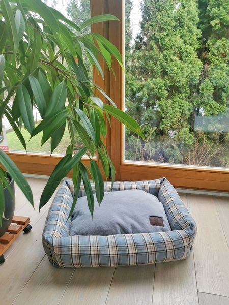 Chloe's Home Лежак для домашніх тварин Дублін сірий S CLH4098 фото