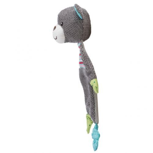 Іграшка Trixie Junior для собак Ведмідь зі звуком і шелестом фольги тканина/плюш 28 см 36176 фото
