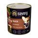 Корм вологий Savory Dog Gourmand Duck паштет для дорослих собак усіх порід з качкою 800 г 30488 фото 1