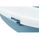 Туалет Trixie Прімо XXL з бортиками 56 х 25 х 71 см синьо-білий 40175 фото 3