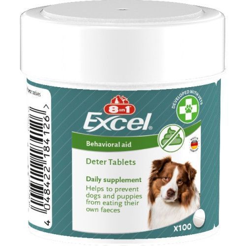 Витамины 8in1 Excel Deter для щенков и взрослых собак от копрофагии 100 шт 661830 фото