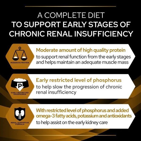 Сухий дієтичний корм PRO PLAN VETERINARY DIETS NF Renal Function Early Care для дорослих котів для підтримання функції нирок при хронічній хворобі нирок на ранніх стадіях, 1.5 кг 7613287882295 фото