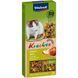 Ласощі Vitakraft Kracker Original Spelt and Apple крекер для декоративних гризунів і щурів із зерном та фруктами 2 шт/уп 25140 фото 1