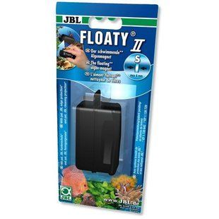 Плаваючий магнітний скребок JBL Floaty II S для акваріумних стекол до 6 мм 41562 фото