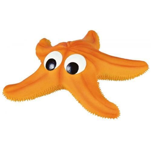 Игрушка Trixie для собак Морская звезда с пискавкой латекс 23 см 3516 фото