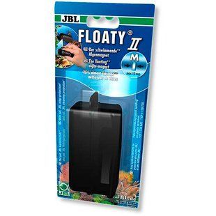 Плаваючий магнітний скребок JBL Floaty II M для акваріумних стекол до 10 мм 18684 фото