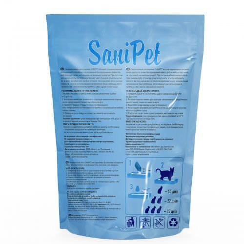 Наполнитель Sani Pet для кошачьего туалета силикалевый 5 л PR240267 фото
