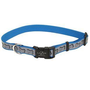Coastal Lazer Brite Reflective Collar КОСТАЛ ЛАЗЕР БРАЙТ світловідбивний нашийник для собак, 2.5х46-66см 46941_TQB26 фото