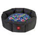 Лежанка для собак WAUDOG Relax, малюнок "Інжир", S, Ш 34 см, Д 45 см, В 17 см 313-4053 фото 1