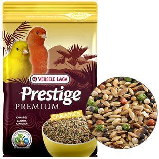 Versele-Laga Prestige Premium Canary ВЕРСЕЛЕ-ЛАГА ПРЕСТИЖ ПРЕМІУМ КАНАРКА повнораціонний корм для канарок 211717 фото