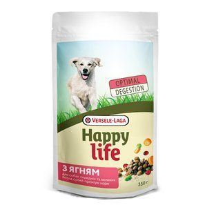 Happy Life Adult with Lamb ХЕППИ ЛАЙФ ЯГНЕНОК сухой премиум корм для собак средних и крупных пород 975012 фото