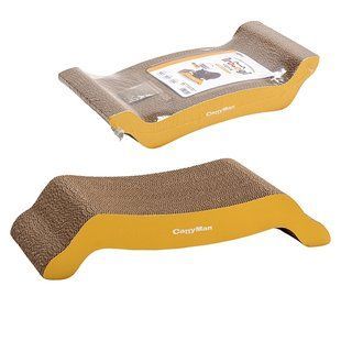 CattyMan Cardboard Scratcher Brige КЕТТІМЕН МІСТ картонна кігтеточка для котів 87946 фото