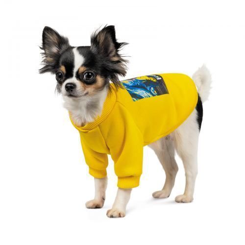 Толстовка Pet Fashion "Вільна" для собак, размер M, желтая PR243133 фото