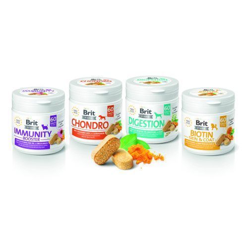 Витамины Brit Vitamins Digestion для пищеварительных трав 60 таблеток 112290 фото