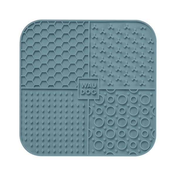 Килимок для злизування WAUDOG Silicone, 190х190х10 мм, сірий 235211 фото