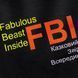 Борцівка Pet Fashion &laquo;FBI&raquo; для собак, розмір S2, чорна PR242022 фото 4