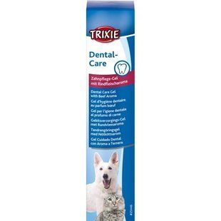 Зубний гель Trixie Dental Care для собак та котів зі смаком м_яса 100 г 25446 фото