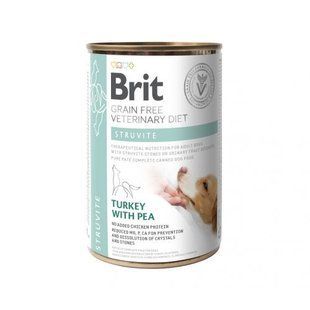 Вологий корм Brit Grain Free Veterinary Diets Struvite для собак при лікуванні та для профілактики сечокам яної хвороби з ін 100279/6078 фото