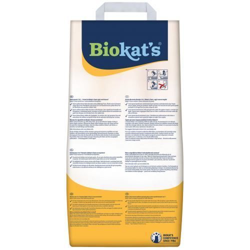 Наполнитель Biokat&rsquo;s для кошачьего туалета Classic 3in1 бентонитовый 0,1&ndash;5 мм 18 л G-613789 фото