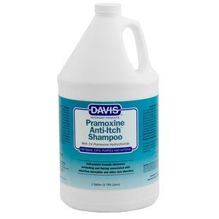 Davis Pramoxine Anti-Itch Shampoo ДЕВІС ПРАМОКСИН дерматокосметичний шампунь від свербежу з 1% прамоксину гідрохлоридом для собак і котів PSHG фото