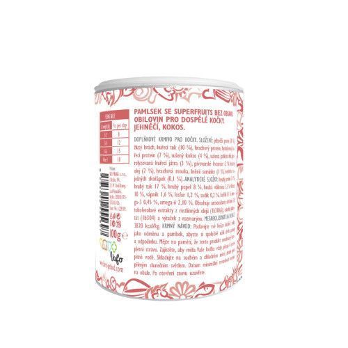 Ласощі Brit Care Superfruits Snack Lamb д/котів з ягням і кокосом 100 г 100651 фото