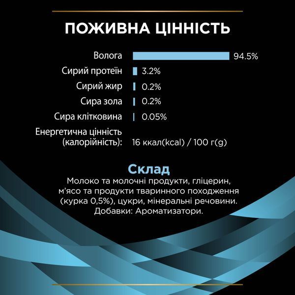 Влажный дополнительный корм PRO PLAN Hydra Care для взрослых кошек для увеличения потребления жидкости, с курицей, 10х75 г 8445291515345 фото