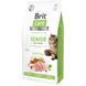 Корм сухой Brit Care Cat Grain Free Senior Weight Control для пожилых кошек с избыточным весом с курицей 7 кг 171313 фото 1