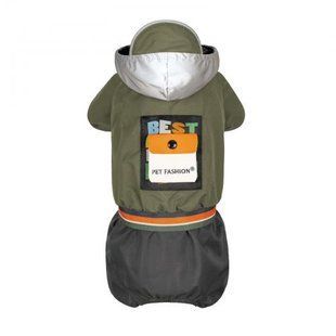 Дождевик Pet Fashion &laquo;Jimi&raquo; для собак, размер S, зеленый (лимитированная серия) PR243152 фото