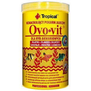 Корм Tropical Ovo-Vit для всіх акваріумних риб пластівці 200 г/ 1 л 77036 фото