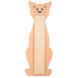 Дряпка Trixie для котів у формі кота з сизалю і котячою м&rsquo;ятою 21 х 56 см бежева 43161Trixie фото