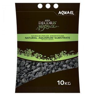 Ґрунт Aquael для акваріума гравій базальтовий 2-4 мм 10 кг 246271 фото