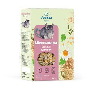Корм Природа Шиншилка Колор ензим для шиншил 500 г PR241077 фото