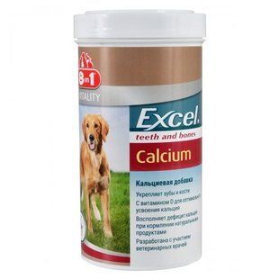 Витамины 8in1 Excel &laquo;Calcium&raquo; для собак, кальций, 880 шт (для зубов и костей) 660891/115540 фото
